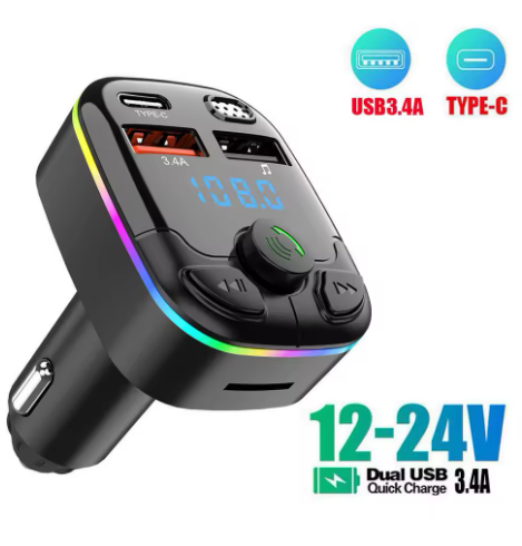 Lecteur MP3 pour voiture, transmetteur Fm sans fil